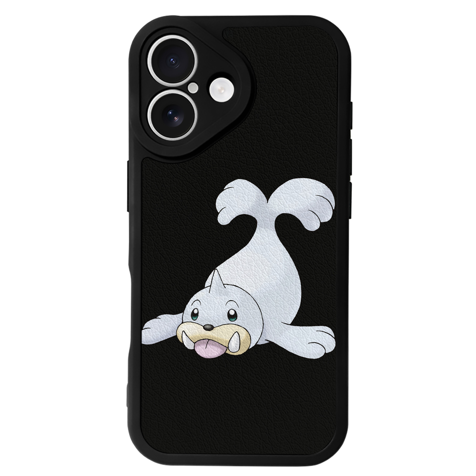 （画像用） ポケットモンスター Pokémon 【iPhone 16シリーズ対応】シリコンスマホケース（レザー調） 材質：シリコン